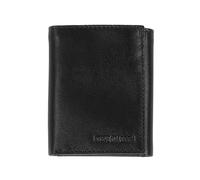Steve Madden Men's RFID Trifold Wallet with Id Window, Black, One Size