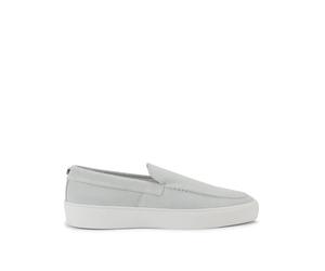 Steve Madden Mens Suede Leyton 002 Loafers - White