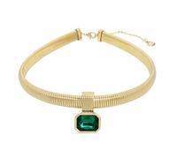 Steve Madden Omega Gemstone Pendant Necklace for Women