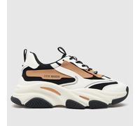 Steve Madden Possession Trainers in Black & Brown UK 5