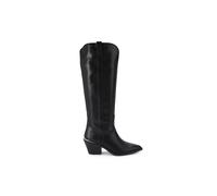 Steve Madden 'spiral 05 O' Leather Boots In Black Black