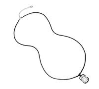 Steve Madden Stone Pendant Necklace, One Size, Metal Glass, No Gem