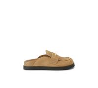 Steve Madden 'tobin Mid Brown' Suede Flats Brown
