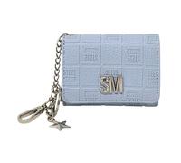 Steve Madden Women’s Bklara Card Case with Keyring and Clip, Blue, Card Holder