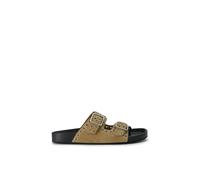 STEVE MADDEN Women's 'Abbot Taupe Suede' Suede Sandals | Size: 7 Steve Madden Taupe 7