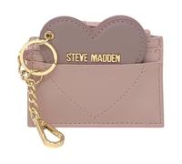 Steve Madden Women's Bhenley 2 Piece Card Case with Keyring and Clip, Blush Multi, One Size, Classic