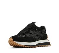 Steve Madden Women's Campo Sneaker, Black/Beige, 6 UK