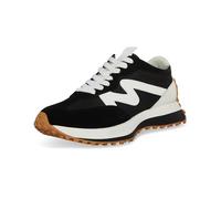 Steve Madden Women's Campo Sneaker, Black/White, 4.5 UK