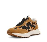 Steve Madden Women's Campo Sneaker, Leopard/Tan, 5 UK