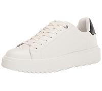 Steve Madden Women's Charlie Sneaker, White, 6 UK