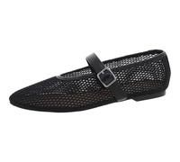 Steve Madden Women's Dreaming Ballet Flat, Black Multi, 7 UK