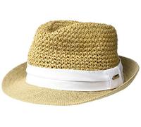 Steve Madden Women's Fedora, White, One Size