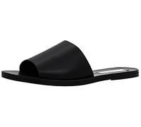 Steve Madden Women's Grace Slide Sandal, Black/Black, 6 UK