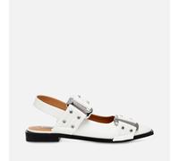 Steve Madden Women's Grand Ave Faux Patent Leather Flats - UK 4