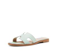 Steve Madden Women's Hadyn Sandal, Mint Green Leather, 3.5 UK