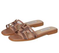 Steve Madden Women's Hadyn Slide Sandal, Mocha Mesh, 8 UK