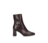 STEVE MADDEN Women's 'Hurst Dark Brown' Leather Boots in Dark Brown | Size: 7