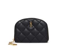 Steve Madden Women's JADEZ Dome Zipper Pouch, Black, One Size