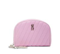 Steve Madden Women's Jadez-h Diagonal Quilted Dome Cardholder, Pink, One Size, Jadez-h Diagonal Quilted Dome Cardholder