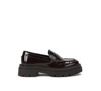 Steve Madden Womens Katja Dark Brown Loafers - Size UK 5