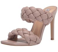 Steve Madden Women's Kenley Heeled Sandal, Taupe, 4 UK