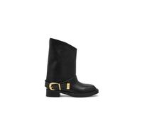 Steve Madden Womens Leather Climaxx 366 Boots - Black - Size UK 4
