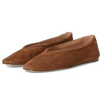 Steve Madden Women's Leni Ballet Flat, Chesnut Suede, 7.5 UK