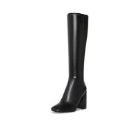 Steve Madden Women's Lizah Knee High Boot, Black, 6.5 UK