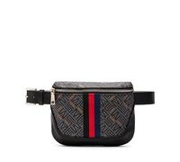 Steve Madden Women's Logo Belt Bag, Black, XL