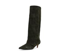 Steve Madden Women's Luca Knee High Boot, Olive Suede, 8 UK