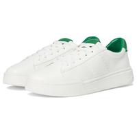 Steve Madden Women's Marvin Sneaker, White/Green, 7.5 UK