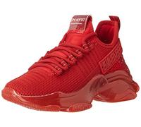 Steve Madden Women's Maxima Sneaker, Red Multi, 5.5 UK