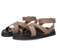 Steve Madden Women's Mira Sandal, Taupe Nubuck, 5.5 UK