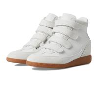 Steve Madden Women's Mustang Sneaker, White Suede, 7.5 UK