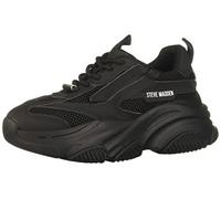 Steve Madden Women's Possession Sneaker, Black, 3.5 UK