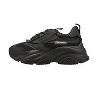 Steve Madden Women's Possession Sneaker, Black, 8 UK