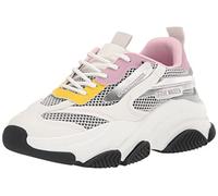 Steve Madden Women's Possession Sneaker, Black/Pink, 5.5 UK