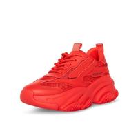 Steve Madden Women's Possession Sneaker, Red, 7.5 UK