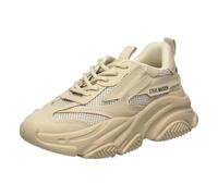 Steve Madden Women's Possession Sneaker, Tan, 4.5 UK