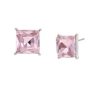 Steve Madden Women's Punk Romance Stone Square Stud Earrings