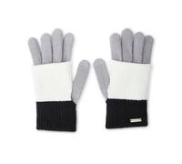 Steve Madden CLOCKBLOCK KNIT LONG CUFF MAGIC GLOVES - BLACK MULTI, Multi, One Size