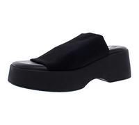 Steve Madden Women's Slinky30 Wedge Sandal, Black, 4 UK