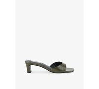 STEVE MADDEN Women's 'Hints Dark Green' Leather Heels in Dark Green | Size: 5 Steve Madden Dark Green 5