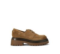 Steve Madden Womens Suede Detroit Brown Sneakers - Size UK 3