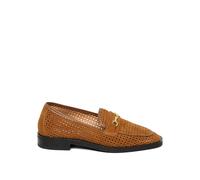 Steve Madden Womens Suede Nafisa 215 Loafers - Tan - Size UK 7