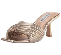 Steve Madden Women's Twinkled Heeled Sandal, Gold, 4.5 UK