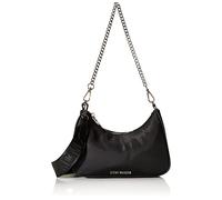 Steve Madden womens Vital Crossbody Bag,Black,9" L x 2.25" W x 6.75" H