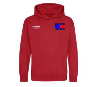 Steve McMahon Logo Kids Hoodie - Red / 5-6 years