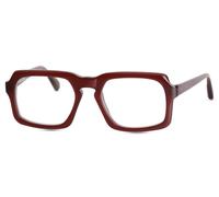 Steve McQueen BRENTWOOD Men's Glasses, Burgundy, Size 52