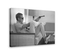 Steve McQueen Poster (1) Canvas Poster Wall Art Decor Print Picture Paintings for Living Room Bedroom Decoration Frame-style 08x12inch(20x30cm)